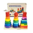 Picture of Three Column Shape Set Rainbow Tower
