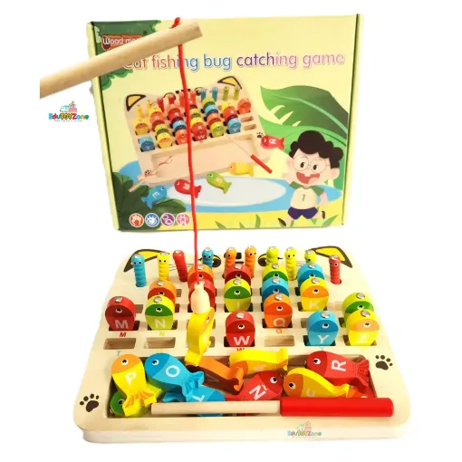 Picture of Cat Fishing and Bug Catching Game - ABCD