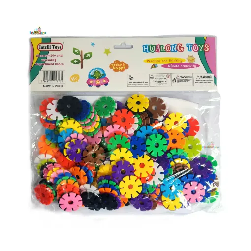 Picture of Building Circular Puzzle Blocks HUALONG TOYS