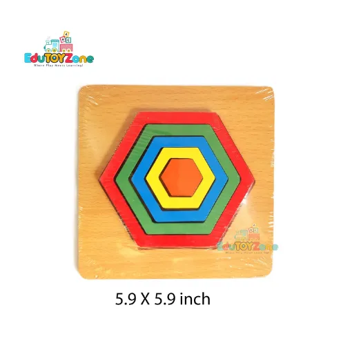 Picture of Geometric Shape Puzzle - Hexagon