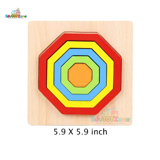 Picture of Geometric Shape Puzzle - Octagon