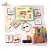 Picture of Wooden Creative Jigsaw Puzzle Shape Builder