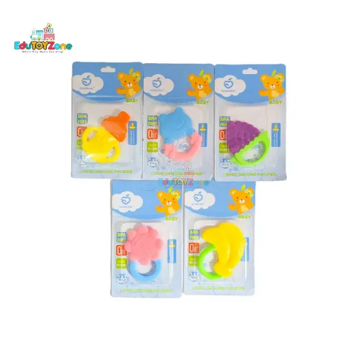 Picture of Baby Silicone Teether as Pacifier (Per Piece)