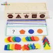 Picture of Wooden Shape and Color Sorting Box