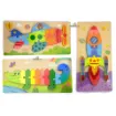 Picture of Wooden Colorful Puzzle Board