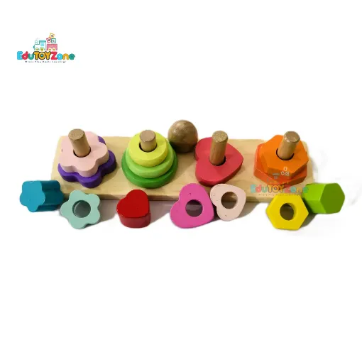 Picture of Wooden Four Column Tower