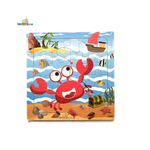 Picture of Wooden Jigsaw Puzzle 16 pcs