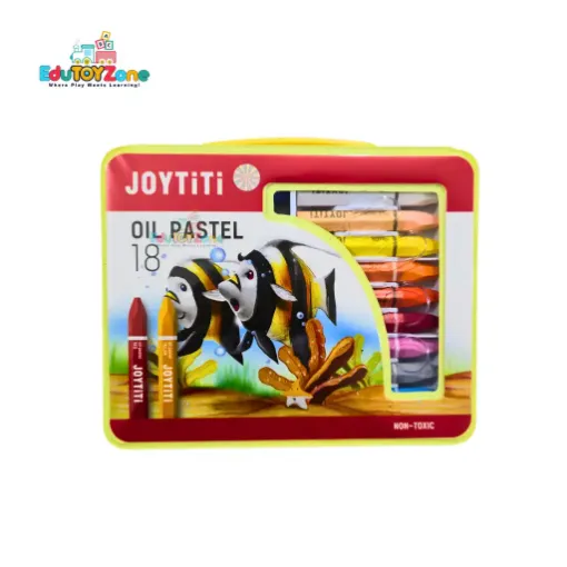 Picture of JOYTiTi 18 Colors Oil Pastels Set for Drawing & Coloring
