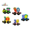 Picture of Magnetic Wooden Train With Fruits and Number