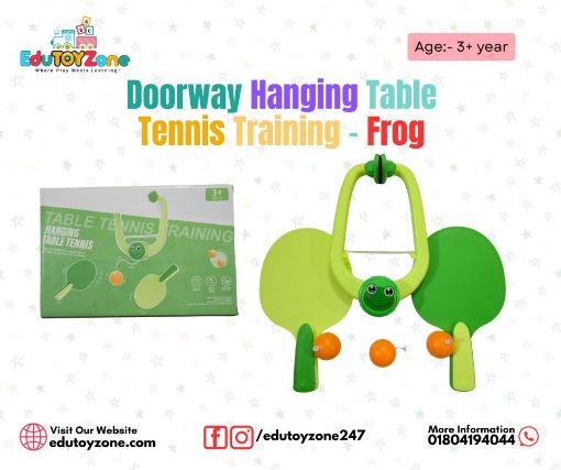 Picture of Doorway Hanging Table Tennis Training - Frog