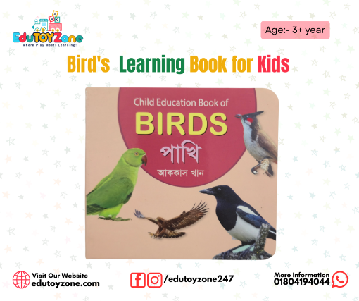 Picture of Birds  Learning Book for Kids