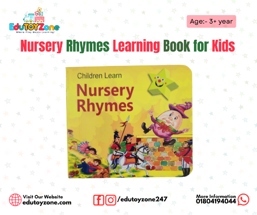 Picture of Nursery Rhymes Learning Book for Kids