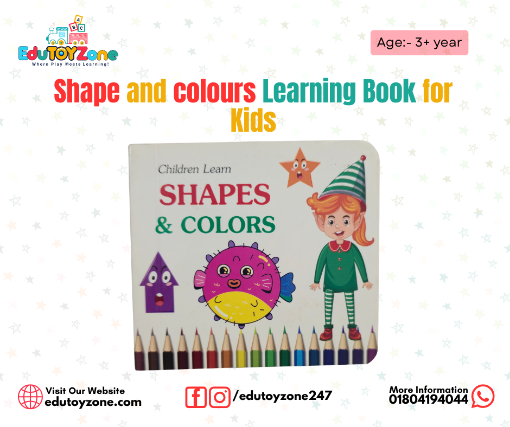 Picture of Shape and colours Learning Book for Kids