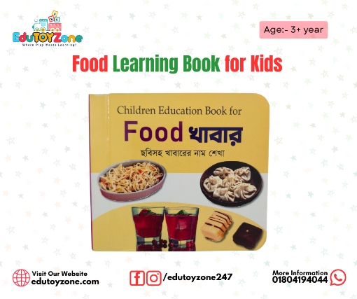 Picture of Food Learning Book for Kids