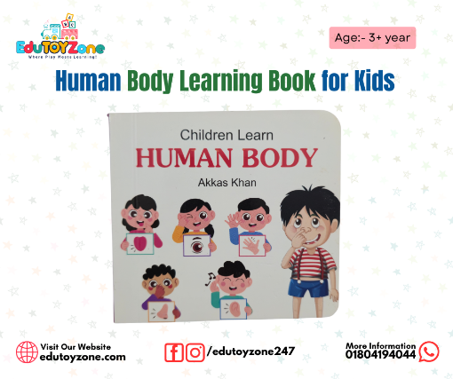 Picture of Human Body Learning Book for Kids