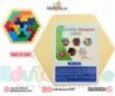 Picture of Wooden Hexagonal Pattern Puzzle
