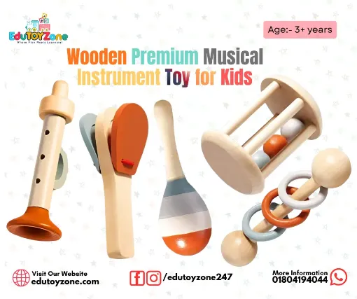 Picture of Wooden Premium Musical Instrument Toy for Kids