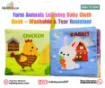 Picture of Farm Animals Learning Baby Cloth Book – Washable & Tear Resistant
