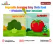 Picture of Vegetable Learning  Baby Cloth Book – Washable & Tear Resistant