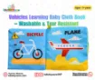 Picture of Vehicles Learning Baby Cloth Book – Washable & Tear Resistant