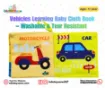 Picture of Vehicles Learning Baby Cloth Book – Washable & Tear Resistant