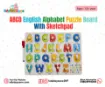Picture of ABCD English Alphabet Puzzle Board With Sketchpad