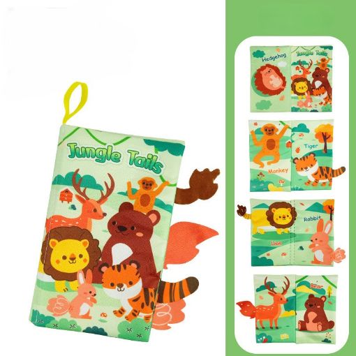 Picture of Tail cloth book – Jungle Tail
