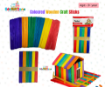 Picture of Coloured Wooden Craft Sticks (GY2007)