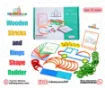Picture of Wooden Sticks and Rings Shape Builder