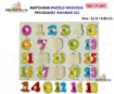 Picture of Matching Puzzle Wooden Pin Board - Number 123 - A - 3002