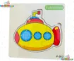 Picture of Wooden Jigsaw Puzzle Flat