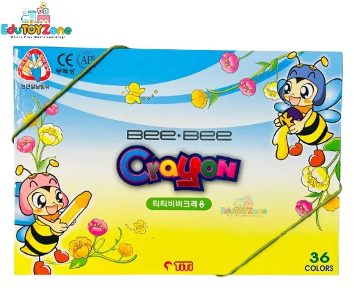 Picture of TiTi Bee Crayon - 36 Colors Set for Drawing & Coloring