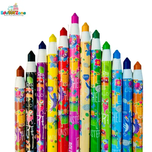 Picture of TiTi Roll Crayons 12 Colors
