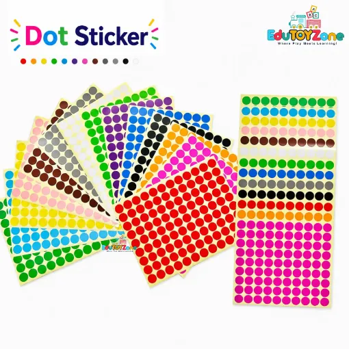 Picture of (14page) Dot Sticker 16mm (1350 pcs)