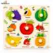 Picture of Matching Puzzle Wooden Pin Board -Fruits  (Mini Size)