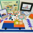 Picture of Wooden Creative Jigsaw Puzzle Shape Builder