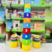 Picture of 9 PCS Rainbow Stacking Cups for Kids
