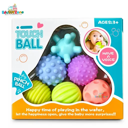 Picture of Textured Sensory Ball Set - Touch Ball