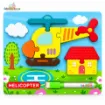 Picture of Colorful Jigsaw Puzzle with White Board