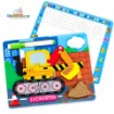 Picture of Colorful Jigsaw Puzzle with White Board